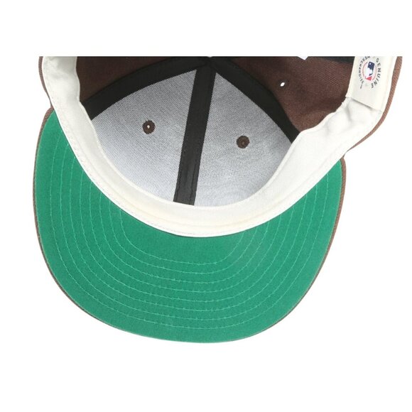 Fear Of God Essentials X New Era 5950 Gothic F Fitted Baseball Hat 7 3/8 Walnut - Picture 11 of 11